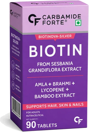 Biotin tablets carton