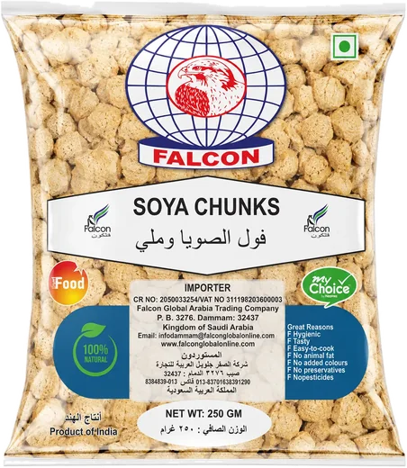 Falcon soya chunks pouch